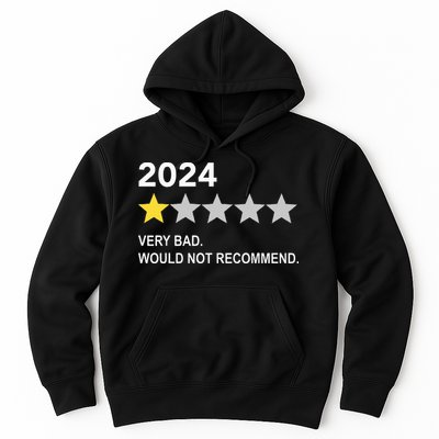 2024 Rating Very Bad Would Not Recommend One Star Rating Hoodie