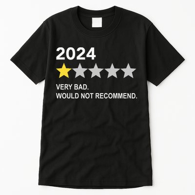 2024 Rating Very Bad Would Not Recommend One Star Rating Tall T-Shirt