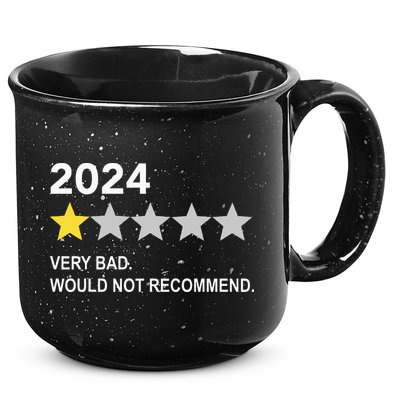 2024 Rating Very Bad Would Not Recommend One Star Rating 15oz Campfire Ceramic Mug