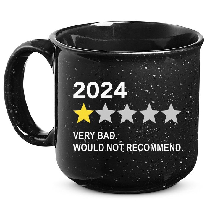 2024 Rating Very Bad Would Not Recommend One Star Rating 15oz Campfire Ceramic Mug