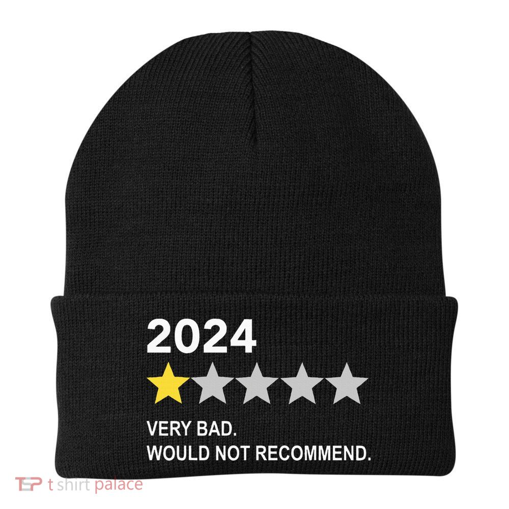2024 Rating Very Bad Would Not Recommend One Star Rating Beanie