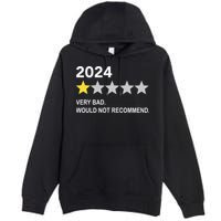 2024 Rating Very Bad Would Not Recommend One Star Rating Premium Pullover Hoodie
