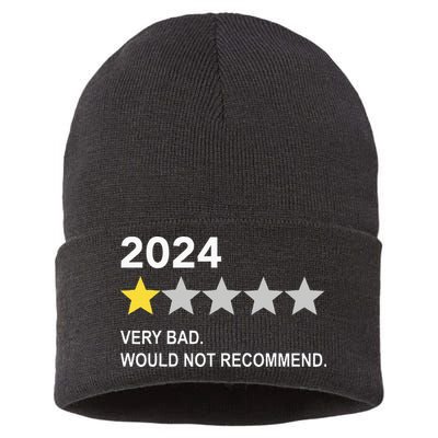 2024 Rating Very Bad Would Not Recommend One Star Rating Sustainable Knit Beanie