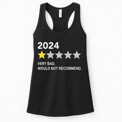 2024 Rating Very Bad Would Not Recommend One Star Rating Womens Tank Top