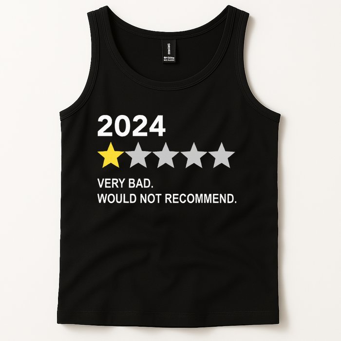 2024 Rating Very Bad Would Not Recommend One Star Rating Tank Top