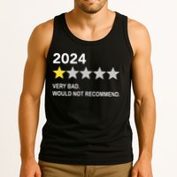 2024 Rating Very Bad Would Not Recommend One Star Rating Tank Top