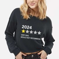2024 Rating Very Bad Would Not Recommend One Star Rating Cropped Pullover Crew