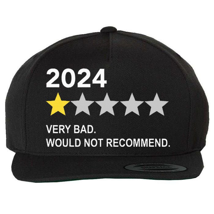 2024 Rating Very Bad Would Not Recommend One Star Rating Wool Snapback Cap