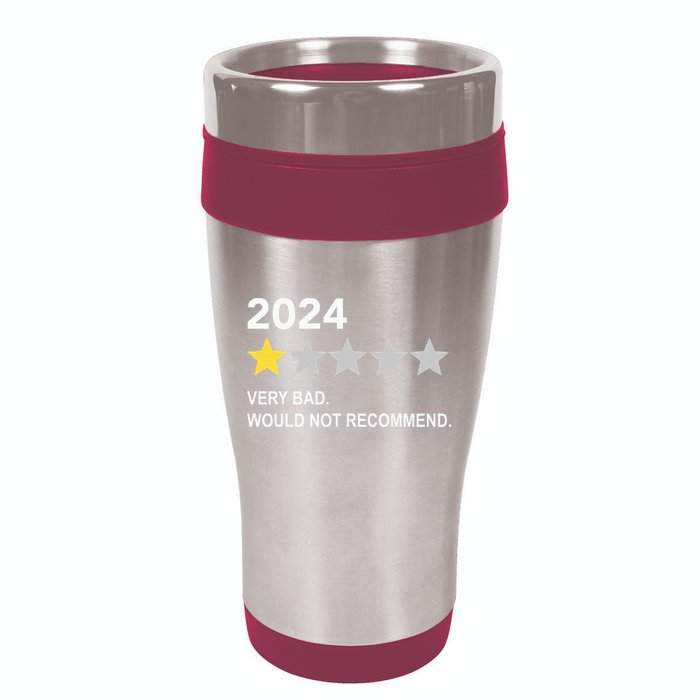 2024 Rating Very Bad Would Not Recommend One Star Rating 16oz Travel Tumbler
