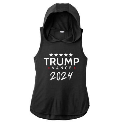 2024 Supporter Ladies PosiCharge Tri-Blend Wicking Draft Hoodie Tank