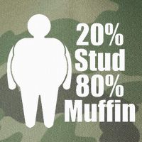 20 Stud 80 Muffin Funny Legacy Tie Dye Trucker Hat