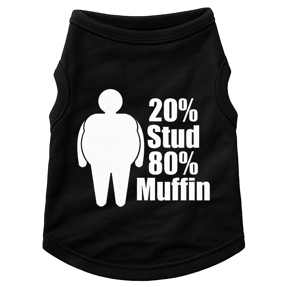 20 Stud 80 Muffin Funny Doggie Tank