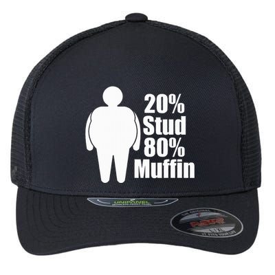20 Stud 80 Muffin Funny Flexfit Unipanel Trucker Cap