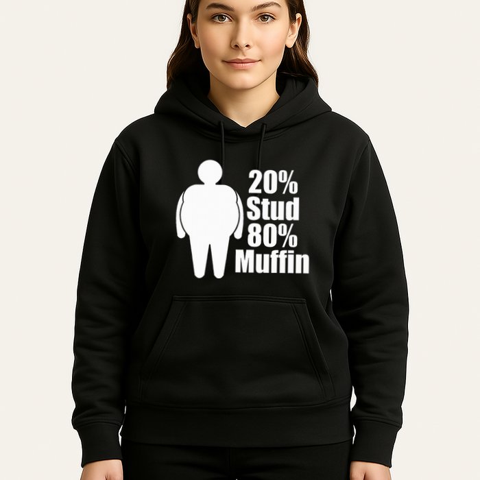20 Stud 80 Muffin Funny Hoodie