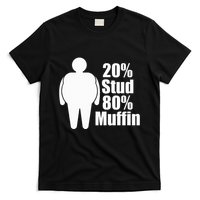 20 Stud 80 Muffin Funny T-Shirt