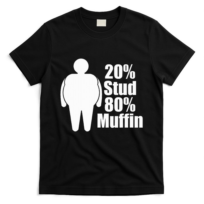 20 Stud 80 Muffin Funny T-Shirt