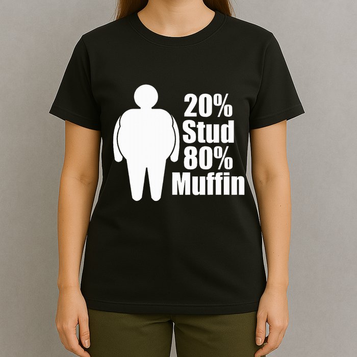 20 Stud 80 Muffin Funny T-Shirt