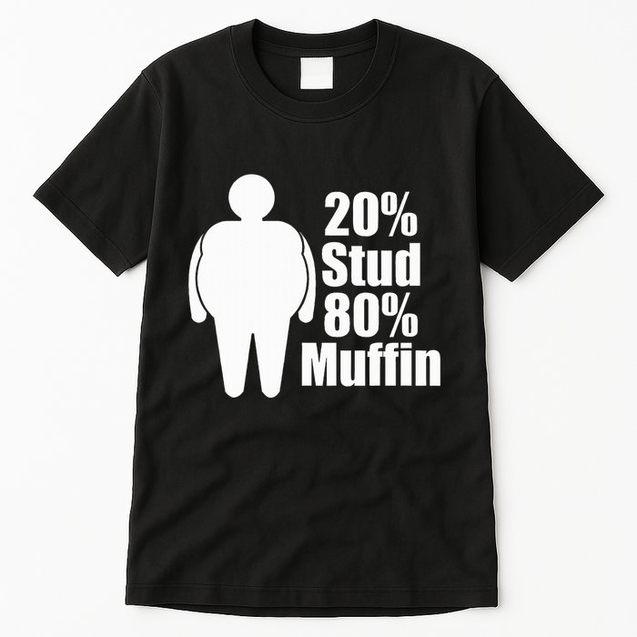 20 Stud 80 Muffin Funny Tall T-Shirt