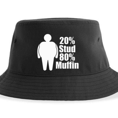 20 Stud 80 Muffin Funny Sustainable Bucket Hat