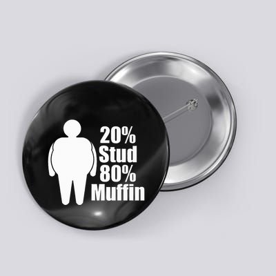 20 Stud 80 Muffin Funny Button