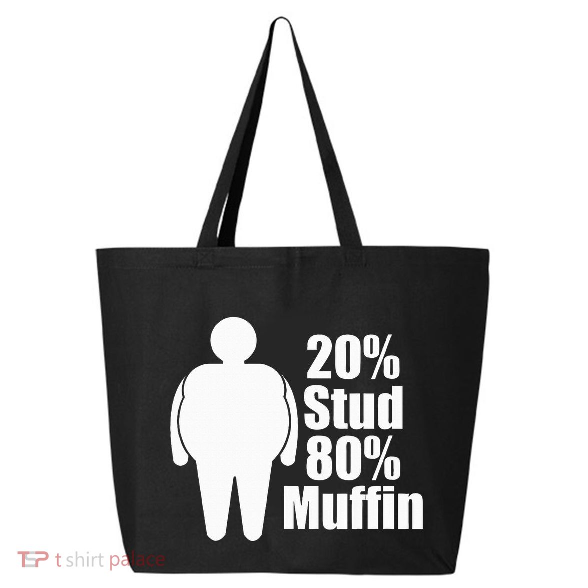 20 Stud 80 Muffin Funny 25L Jumbo Tote