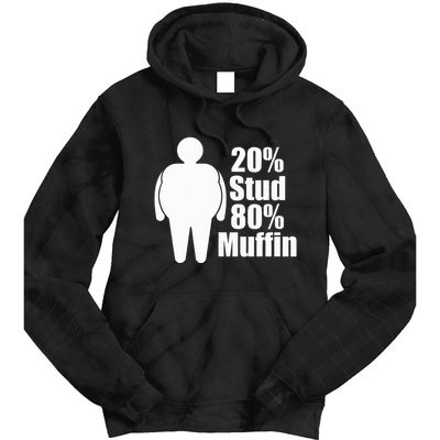20 Stud 80 Muffin Funny Tie Dye Hoodie