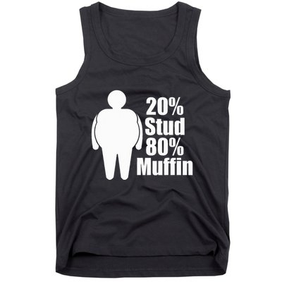 20 Stud 80 Muffin Funny Tank Top