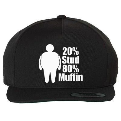 20 Stud 80 Muffin Funny Wool Snapback Cap