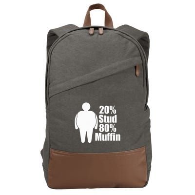 20 Stud 80 Muffin Funny Cotton Canvas Backpack