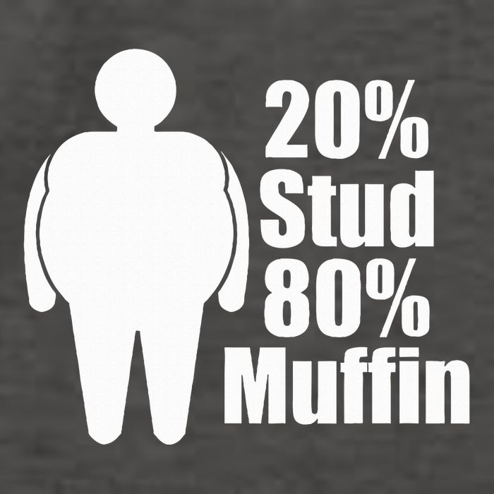 20 Stud 80 Muffin Funny Vector Backpack