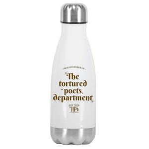 2 Side Alls Fair In Love And Poetry Stainless Steel Insulated Water Bottle