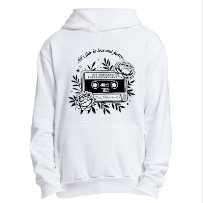 2 Side Alls Fair In Love And Poetry Urban Pullover Hoodie