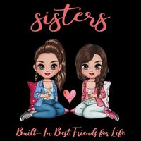 2 Sisters Anime Chibi Built In Best Friends For Life Button