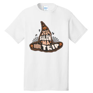 2024 Salem Booos Trip Halloween Witch Tall T-Shirt