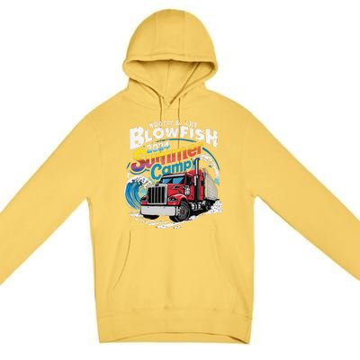 2024 Summer Camp With Truck Premium Pullover Hoodie