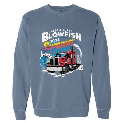 2024 Summer Camp With Truck Garment-Dyed Sweatshirt