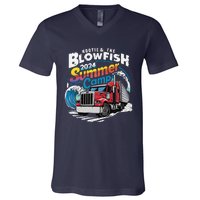 2024 Summer Camp With Truck V-Neck T-Shirt