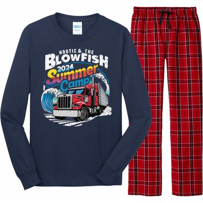 2024 Summer Camp With Truck Long Sleeve Pajama Set