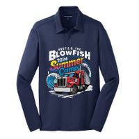 2024 Summer Camp With Truck Silk Touch Performance Long Sleeve Polo