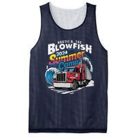 2024 Summer Camp With Truck Mesh Reversible Basketball Jersey Tank