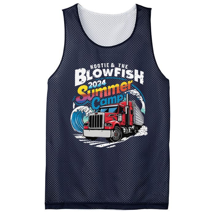 2024 Summer Camp With Truck Mesh Reversible Basketball Jersey Tank