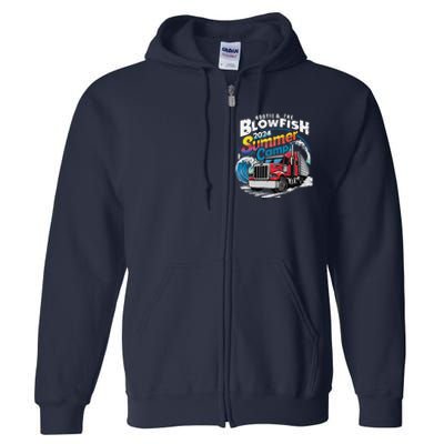 2024 Summer Camp With Truck Full Zip Hoodie