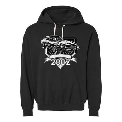 280z Sports Car Garment-Dyed Fleece Hoodie