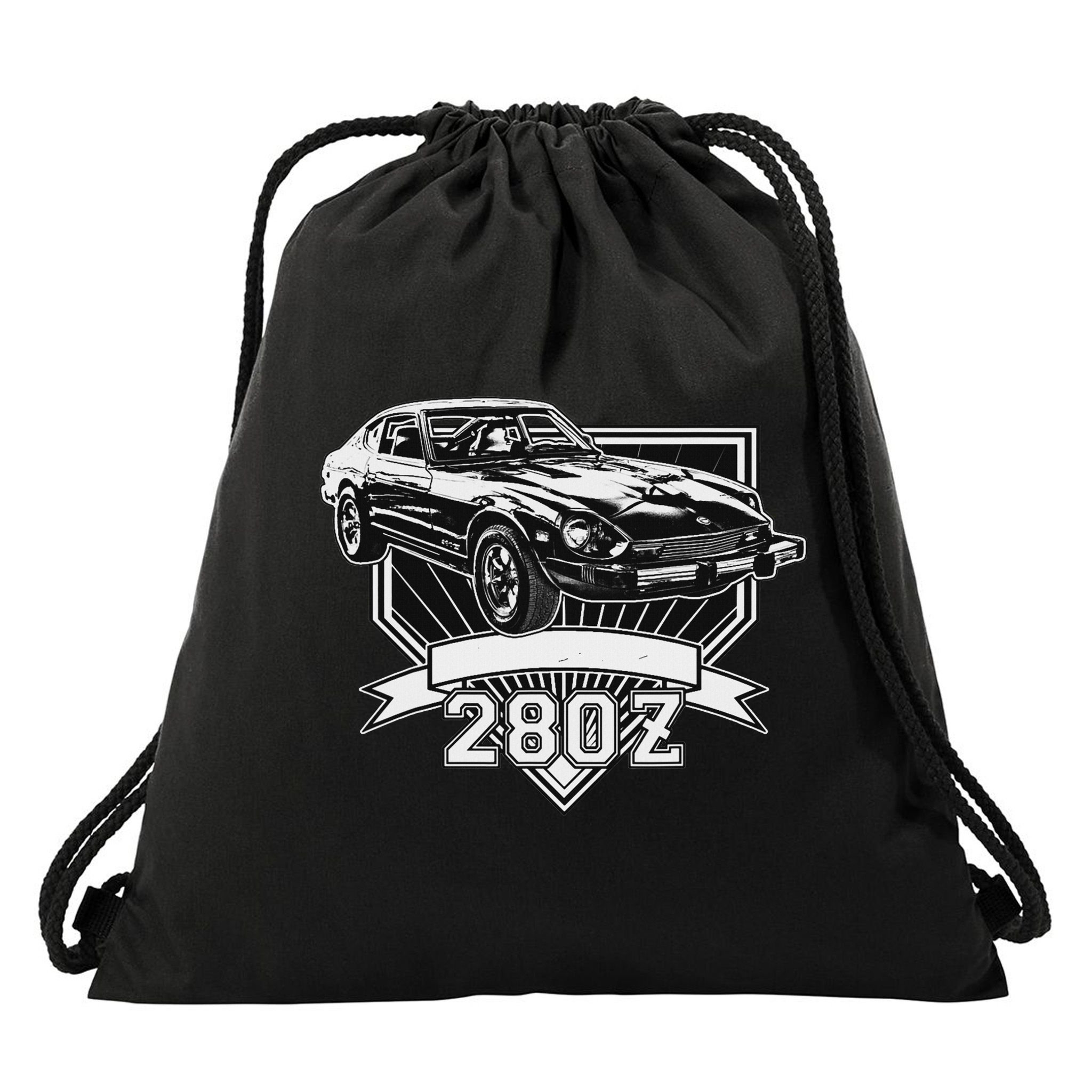 280z Sports Car Drawstring Bag