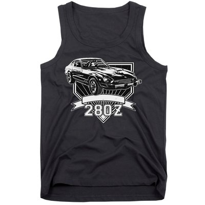 280z Sports Car Tank Top