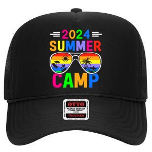 2024 Summer Camp 2024 Summer Vacation Matching Family Group High Crown Mesh Back Trucker Hat