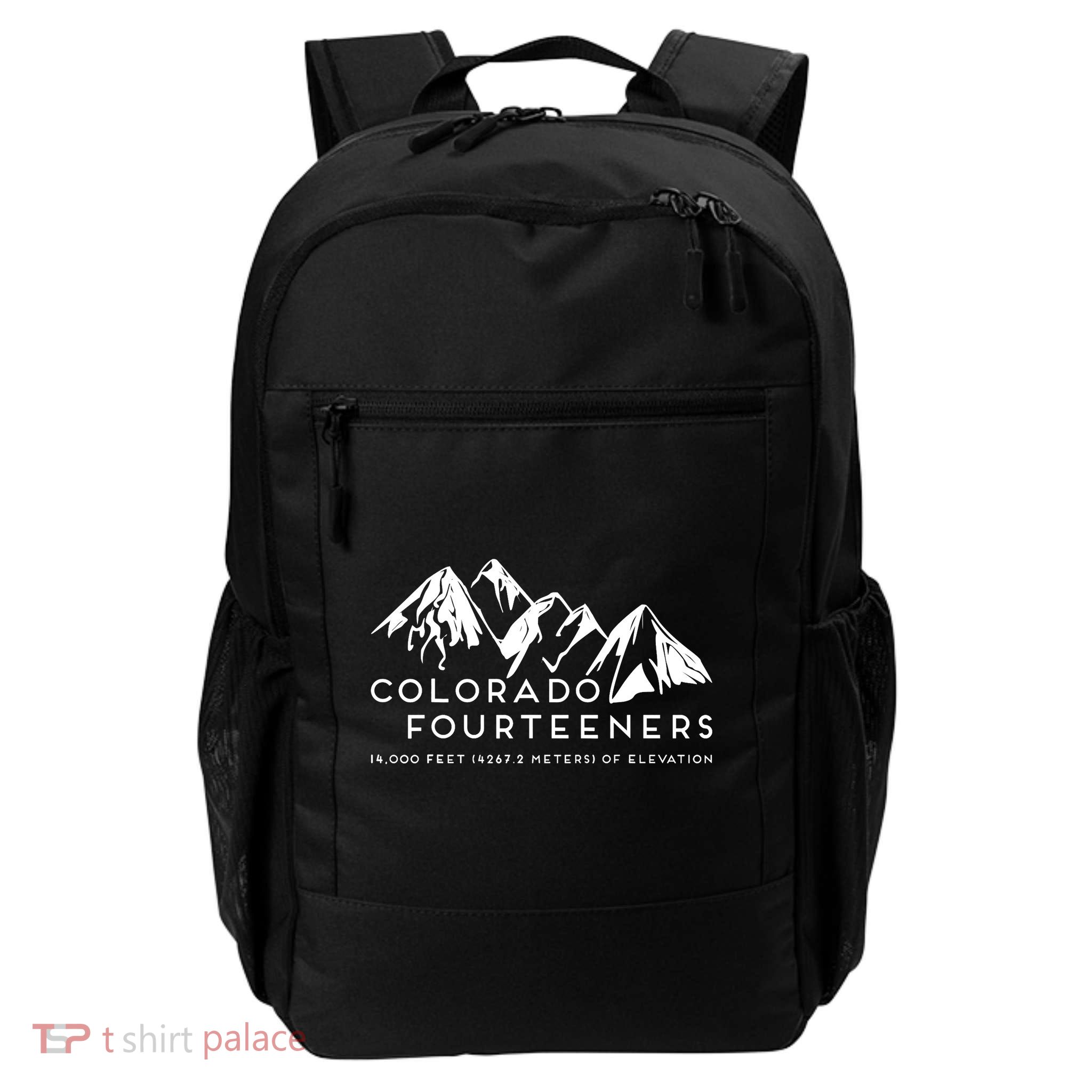 2 Side Colorado Fourteeners Rocky Mountain State Hiker Trail Backpack