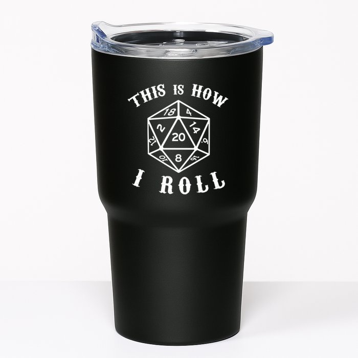 20 Sided Dice D&D Tumbler