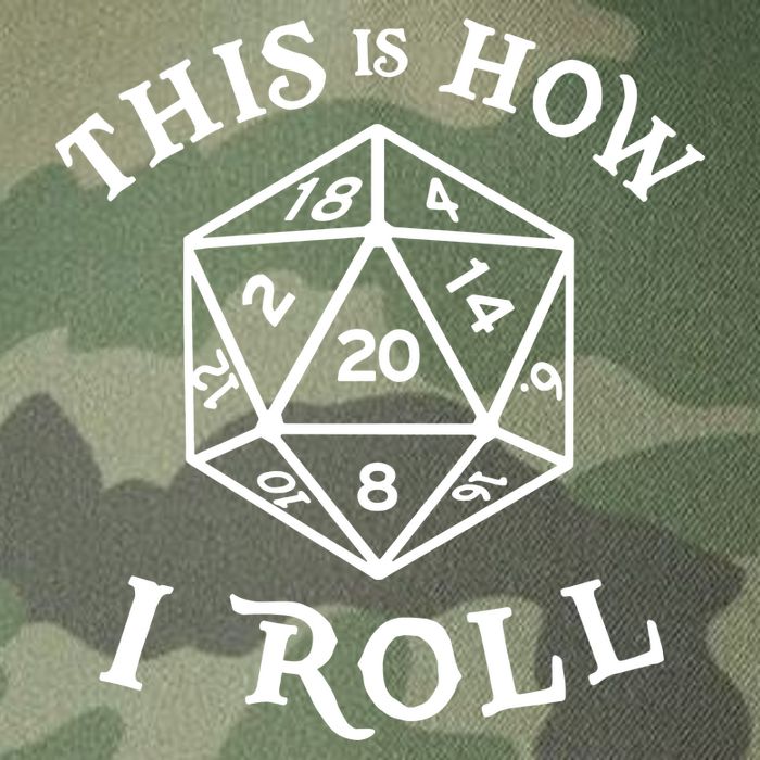 20 Sided Dice T Shirt Dungeons And Dragons Shirt This Is How I Roll Legacy Tie Dye Trucker Hat