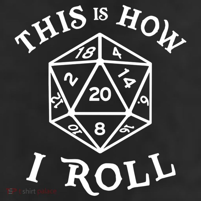20 Sided Dice T Shirt Dungeons And Dragons Shirt This Is How I Roll 11oz C Handle Ceramic Mug